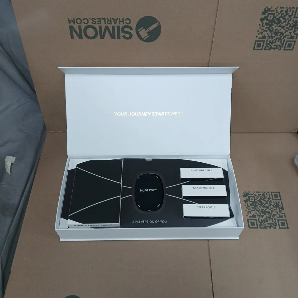 NUFIT PRO SKINCARE DEVICE – BOXED SET WITH CHARGER, MEASURING TAPE & SPRAY BOTTLE (LUNA'MOUR)