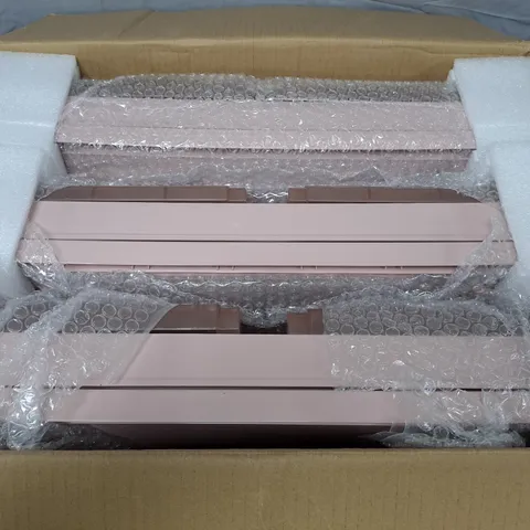 ORGANISED OPTIONS 42L COLLAPSIBLE STORAGE BOXES SET OF 3 – PINK