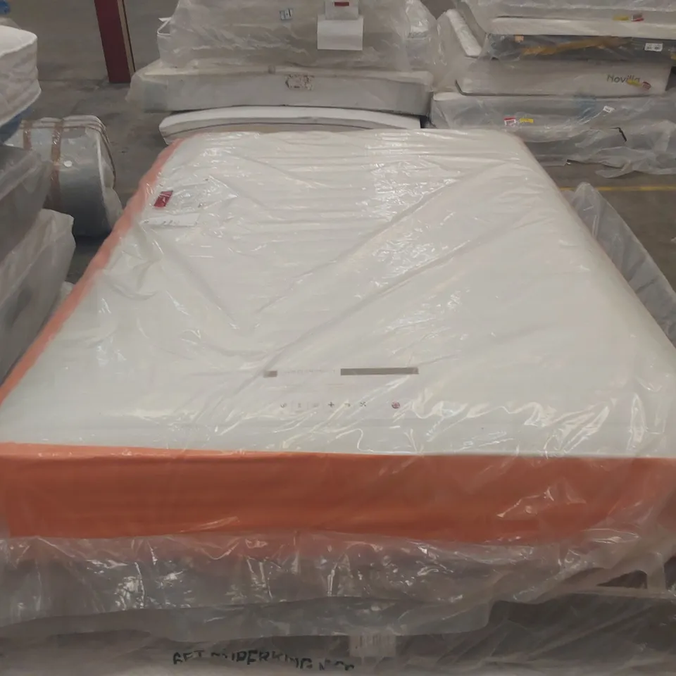 QUALITY BAGGED GOLD MEMORY 135cm DOUBLE SIZE OPEN COIL MEMORY FOAM MATTRESS