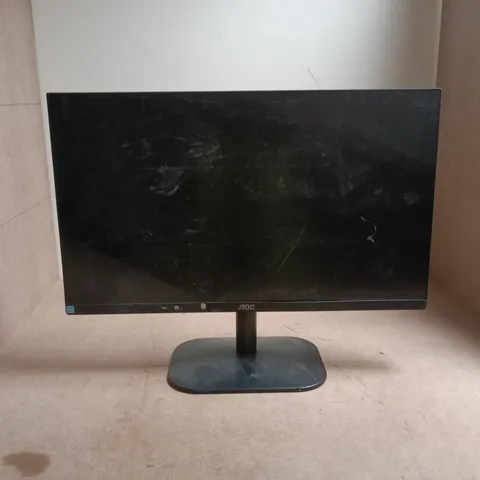 AOC LCD MONITOR 24" APPROX WITH STAND