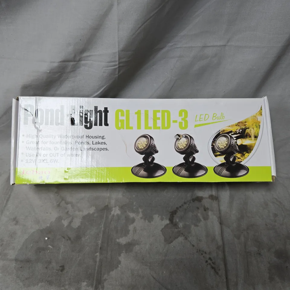 POND LIGHT GL1LED-3 LED BULB KIT – GARDEN LIGHTING