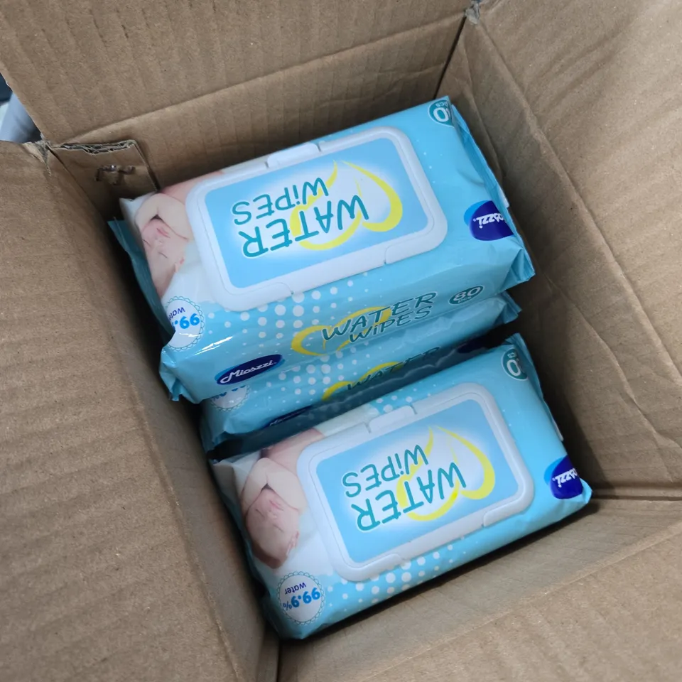 WATER WIPES BABY WIPES – 6 X 80 WIPES PACK (SEALED)