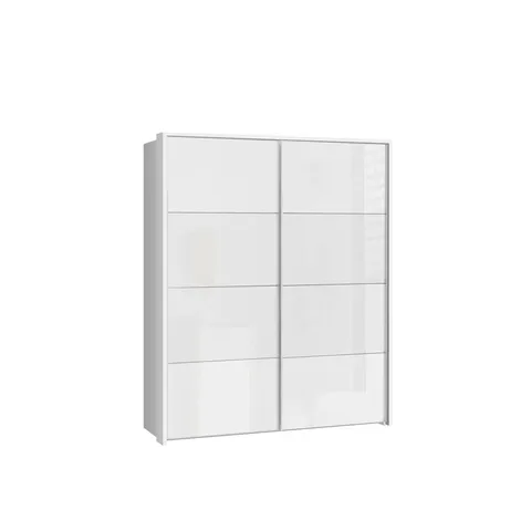 BOXED DOMINEY 2 DOOR SLIDING WARDROBE (4 BOXES)