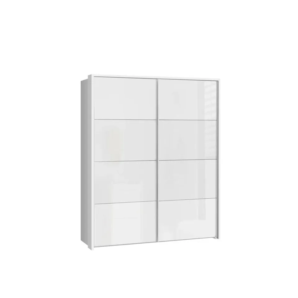 BOXED DOMINEY 2 DOOR SLIDING WARDROBE (4 BOXES)