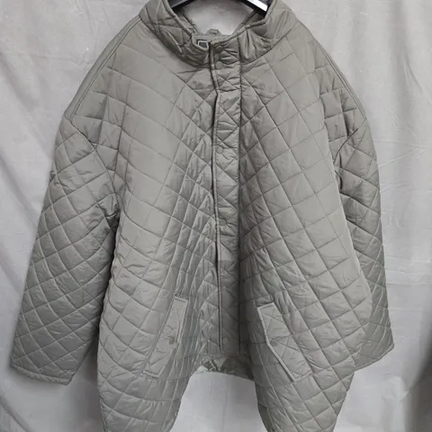 BIGDUDE QUILTED JACKET IN KHAKI SIZE 8XL