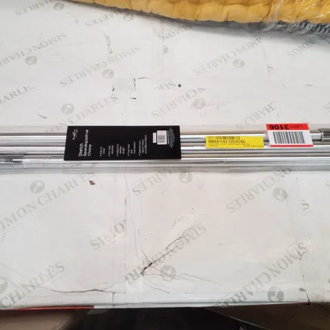 STRETCH 260CM STRAIGHT TENSION SHOWER CURTAIN RAIL