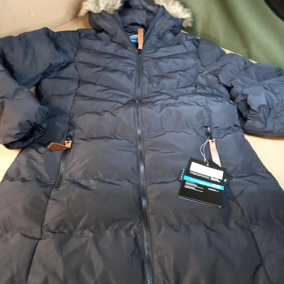 TRESPASS AUDREY BLACK FEMALE JACKET - SIZE L