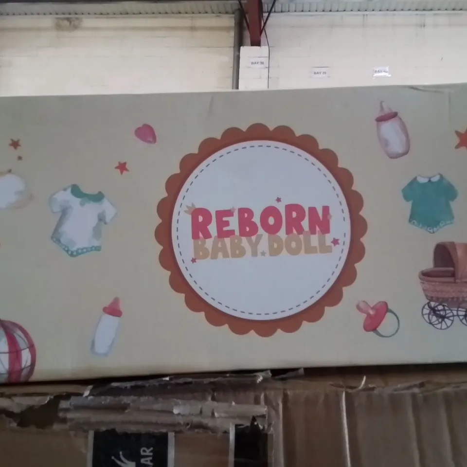 PALLET CONTAINING VARIOUS ASSORTED BOXED ITEMS TO INCLUDE: RC TOY CAR, REBORN BABY DOLL, SOFA AND FURNITURE PARTS AND LOTS MORE UNMARKED BOXED ITEMS 