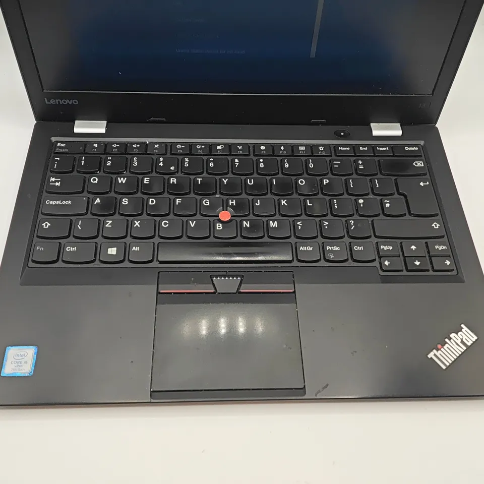 UNBOXED LENOVO THINKPAD INTEL I-5 7TH GEN LAPTOP IN BLACK
