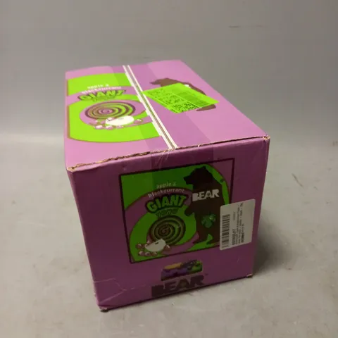 SEALED BEAR GIANT YOYO FRUIT WINDERS - APPLE & BLACKCURRANT 