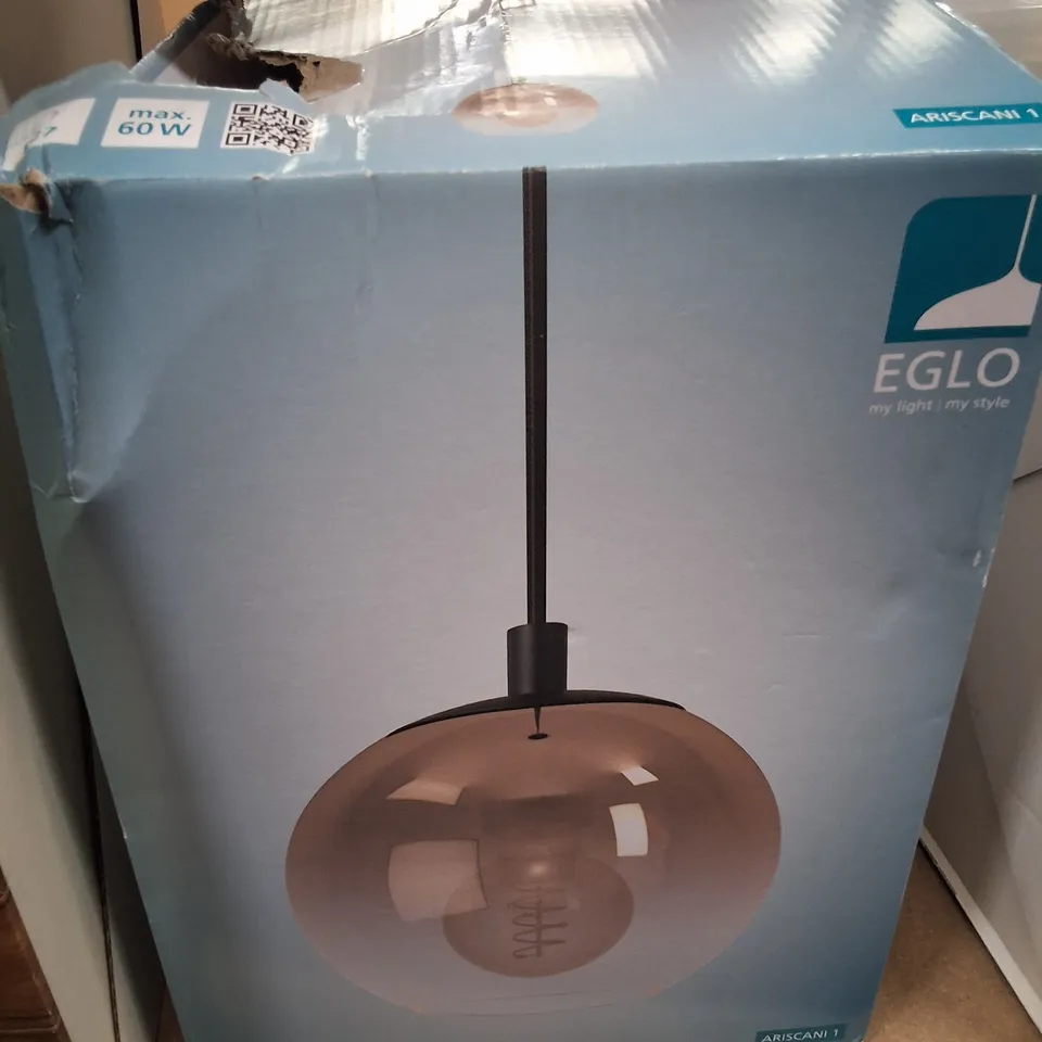 BOXED ARISCANI 1 PENDANT LIGHT - COPPER DOME SHADE, E27, MAX 60W