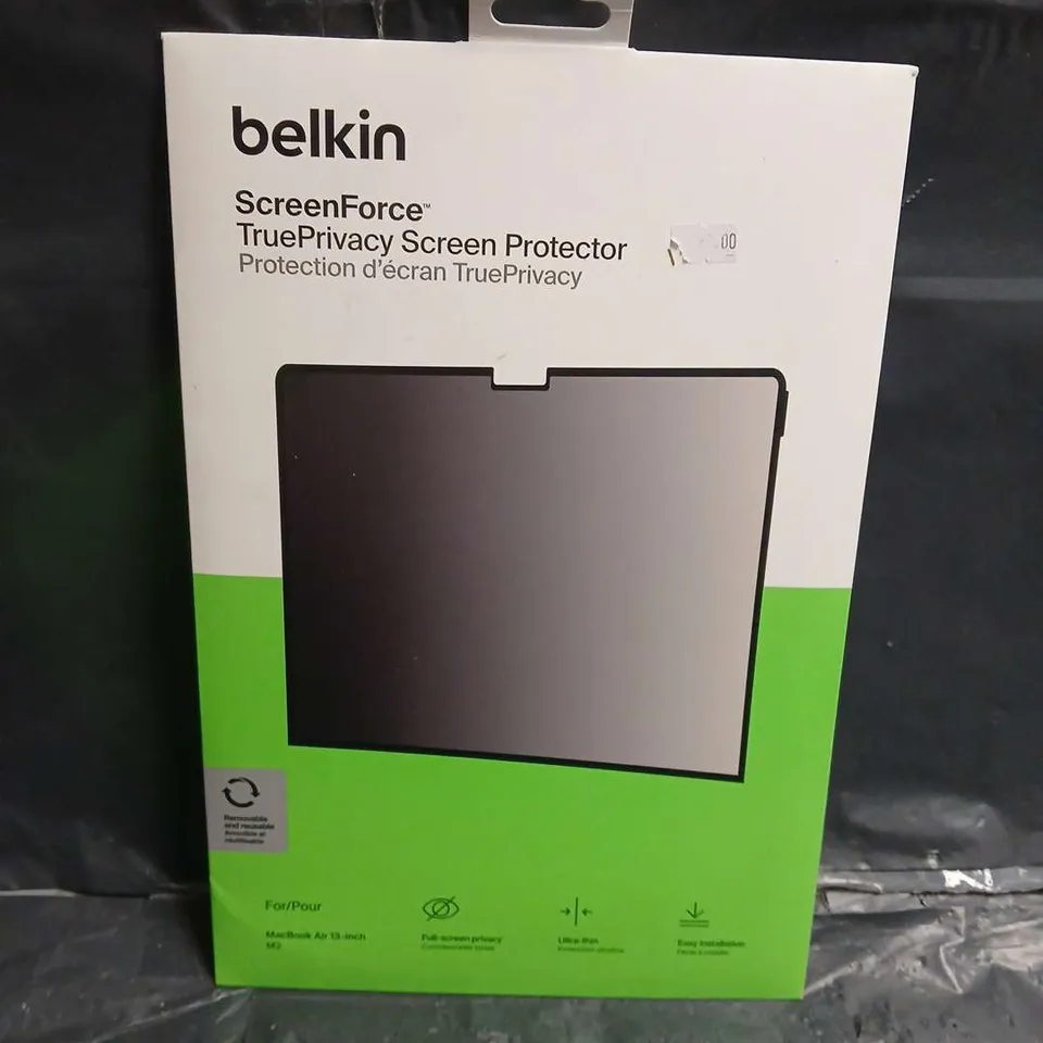 BELKIN SCREENFORCE TRUEPRIVACY SCREEN PROTECTOR FOR MACBOOK AIR 13-INCH