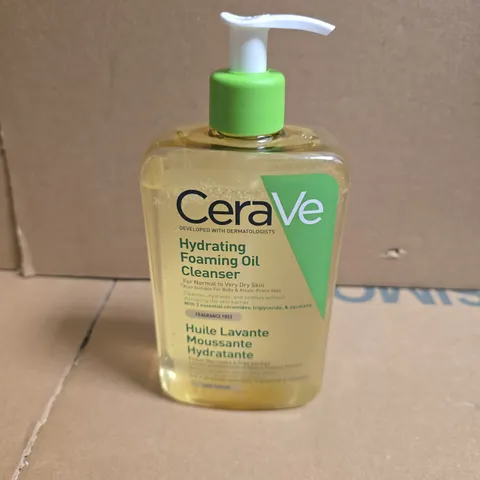 CERAVE HYDRATING FOAMING OIL CLEANSER β FRAGRANCE FREE, 473 ML