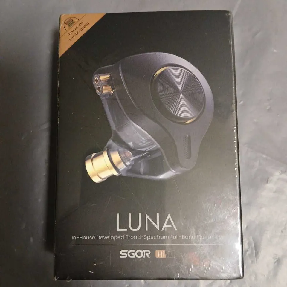 SEALED LUNA IN-HOUSE DEVELOPMENT BROAD SPECTRUM FULL BAND PLANAR IEM