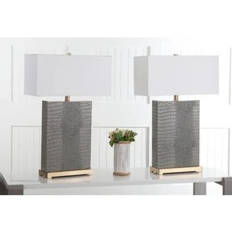 BOXED ANGELINEA 71CM TABLE LAMP SET (SET OF 2) - 1 BOX