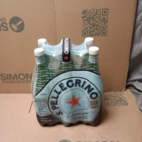SAN PELLEGRINO SPARKLING WATER 6 X 1L – SIX-PACK
