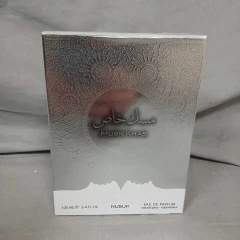BOXED NUSUK MUSK KHAS EAU DE PARFUM 100 ML 