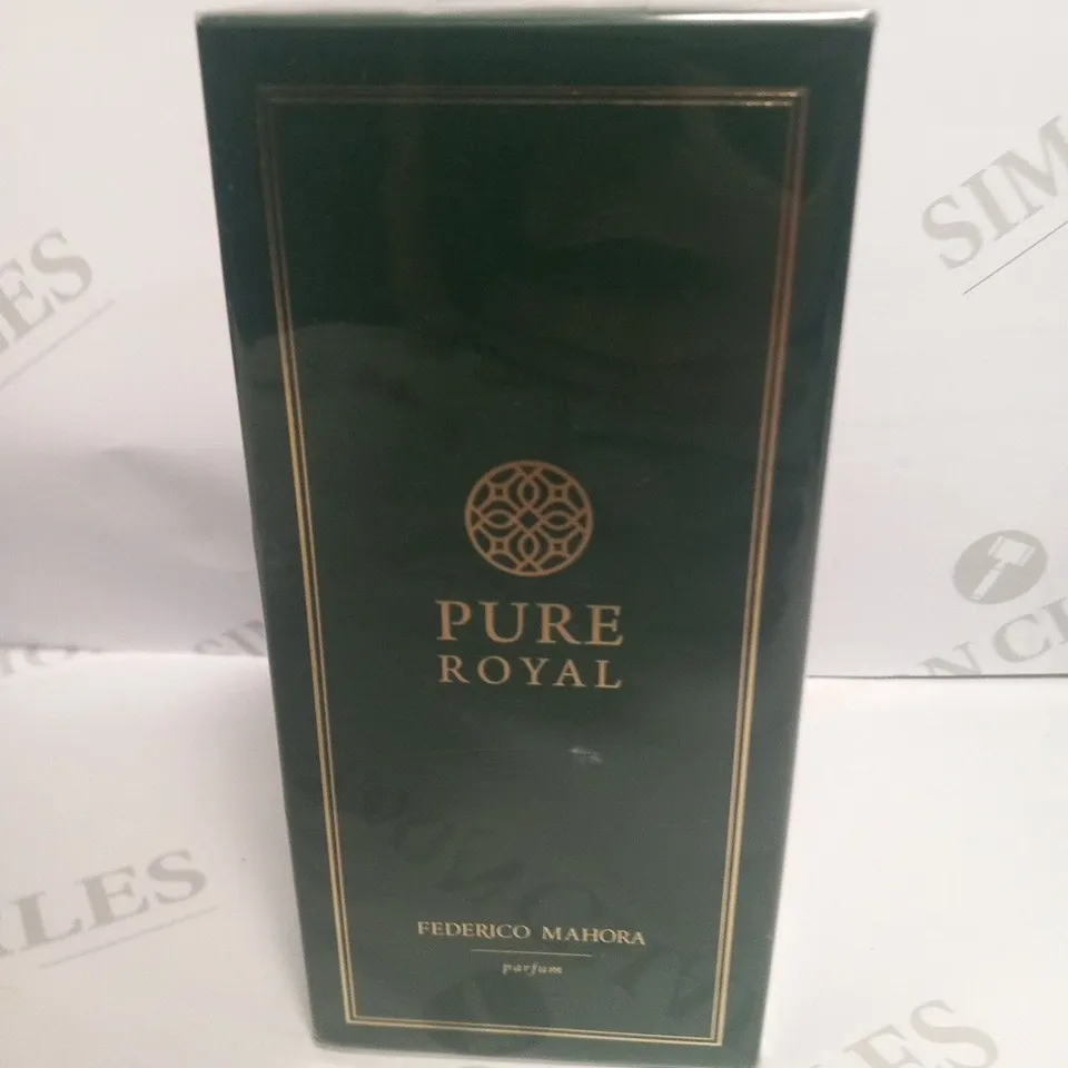 BOXED AND SEALED FEDERICO MAHORA PURE ROYAL PARFUM 50ML 