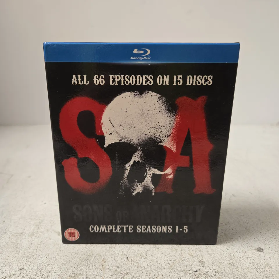 SONS OF ANARCHY: COMPLETE SEASONS 1–5 BLU-RAY BOX SET
