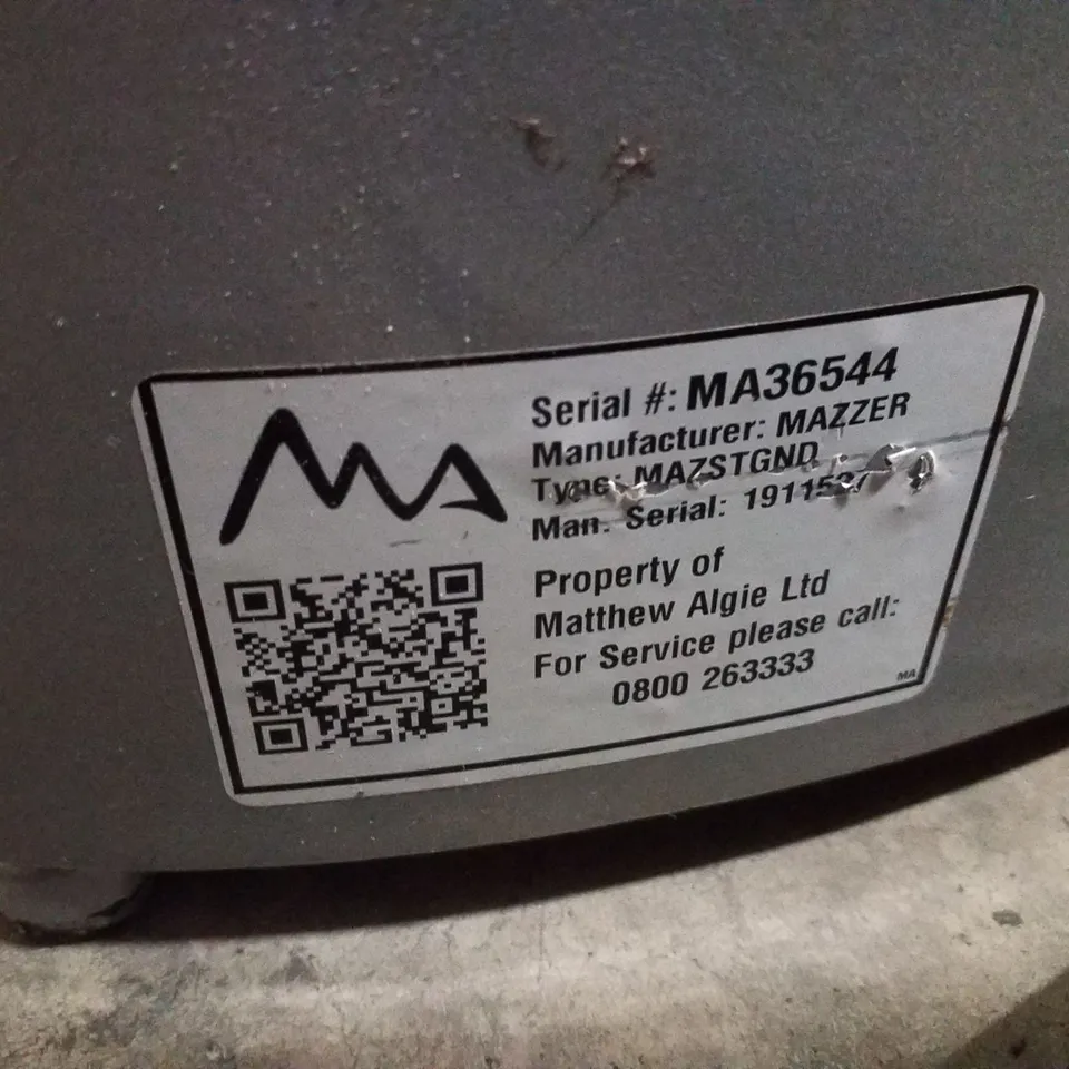 MAZZER LUIGI COMMERCIAL COFFEE GRINDER