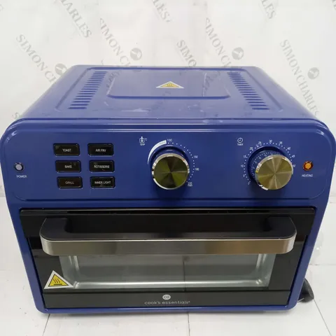 BOXED COOK'S ESSENTIAL 21-LITRE AIRFRYER OVEN IN BLUE
