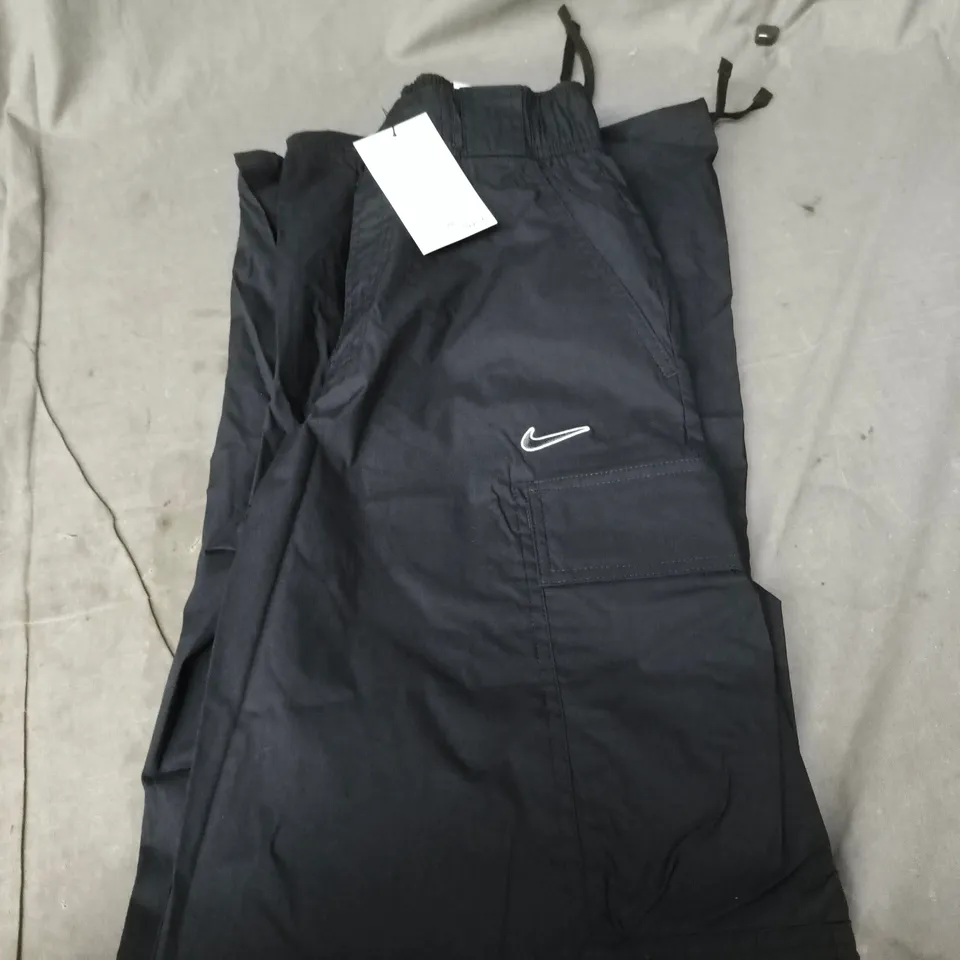 NIKE WOMEN'S BLACK WIDE LEG TROUSERS - SIZE XS