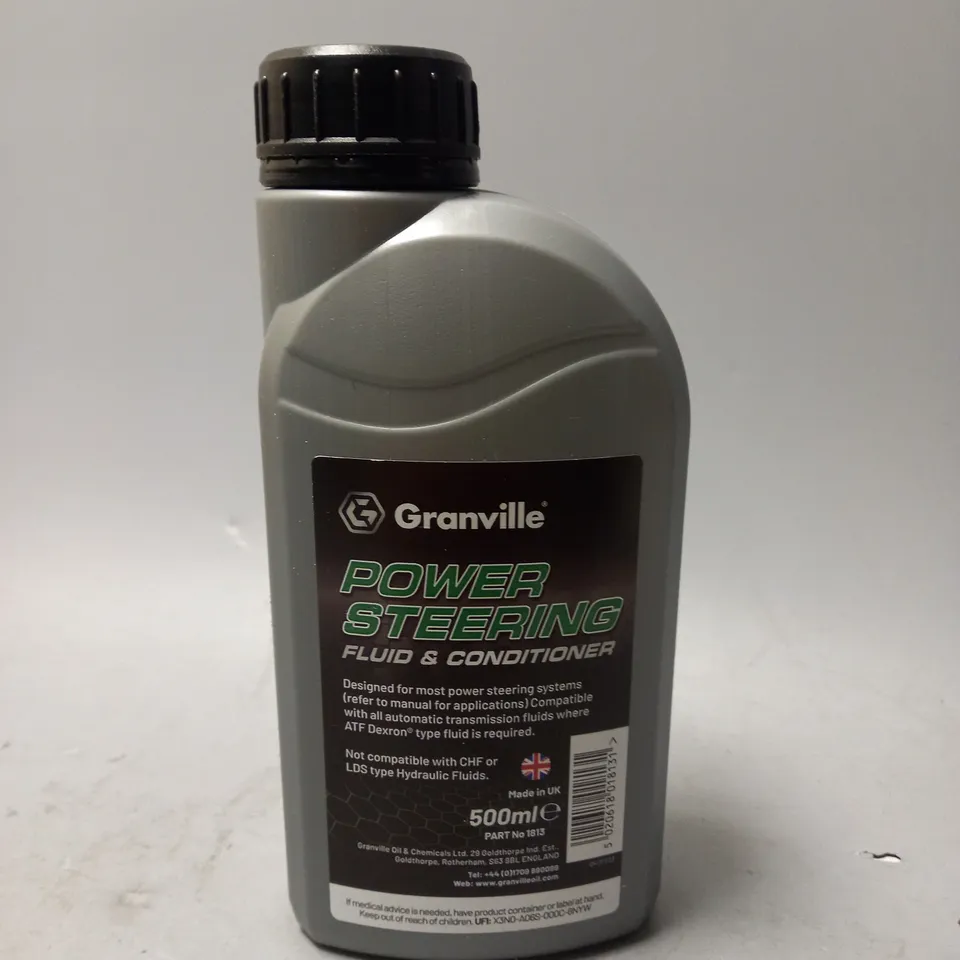 GRANVILLE POWER STEERING FLUID AND CONDITIONER 500ML