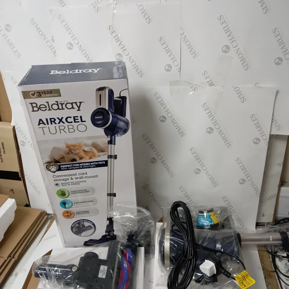 BOXED BELDRAY AIRXCEL TURBO CORDED VACUUM