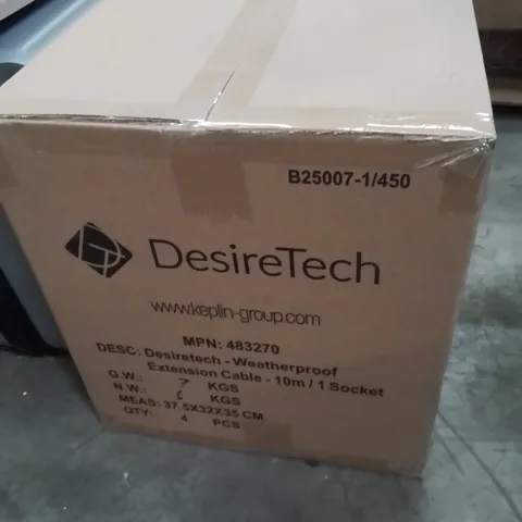 BOXED DESIRETECH EXTENSION CABLE 10M 4PCS