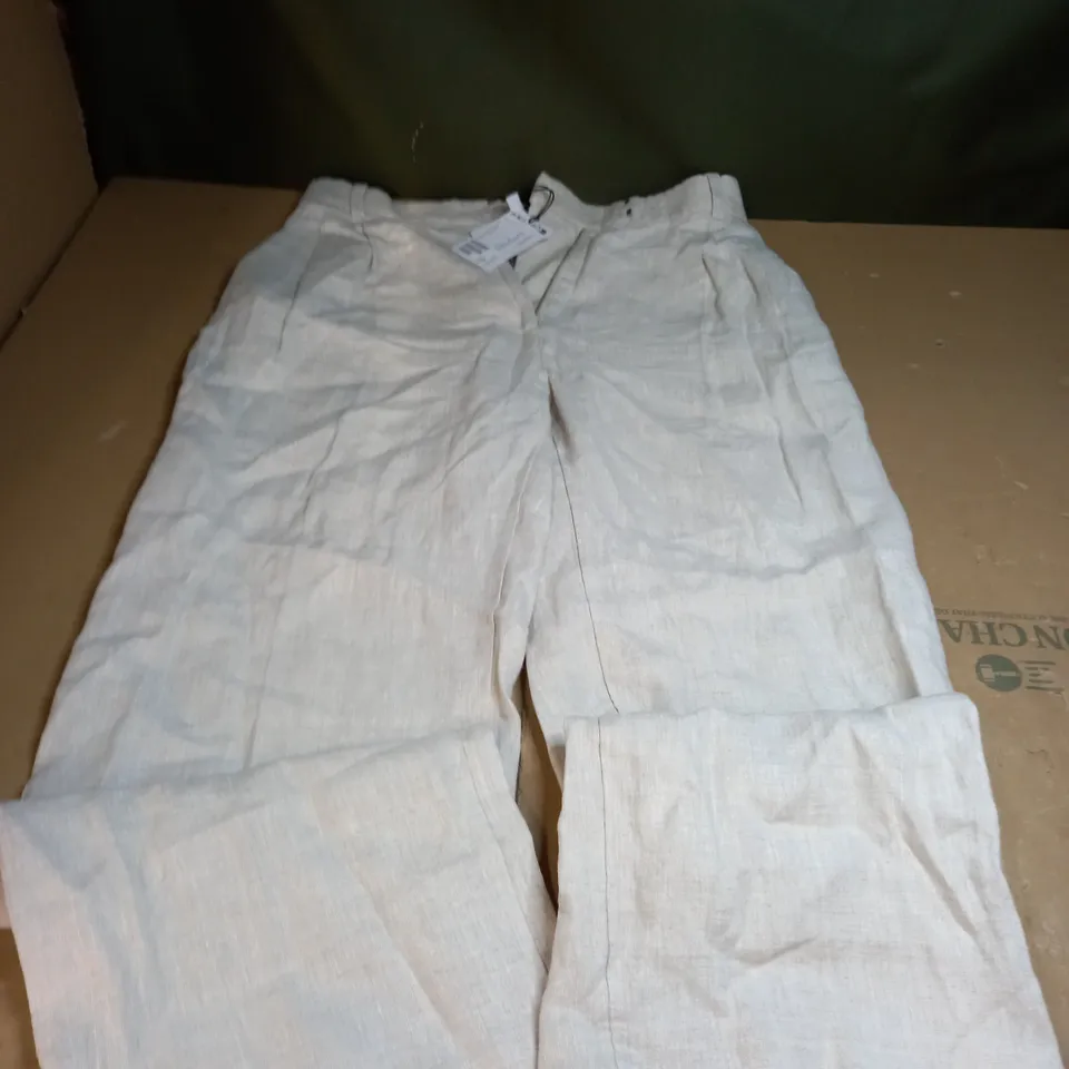 LOS ANGELES ATELIER LINEN TROUSERS SIZE 10