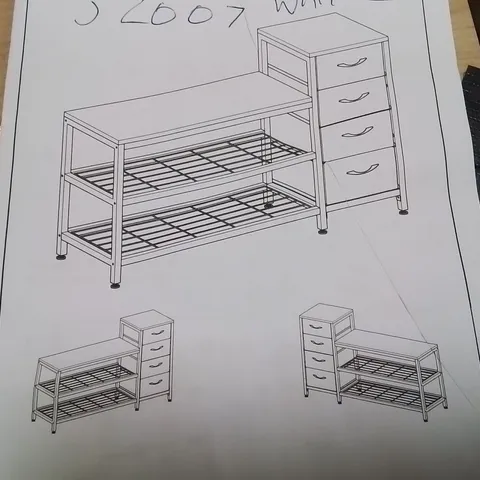 PALLET CONTAINING A LARGE QUANTITY OF BRAND NEW STORAGE BENCH 