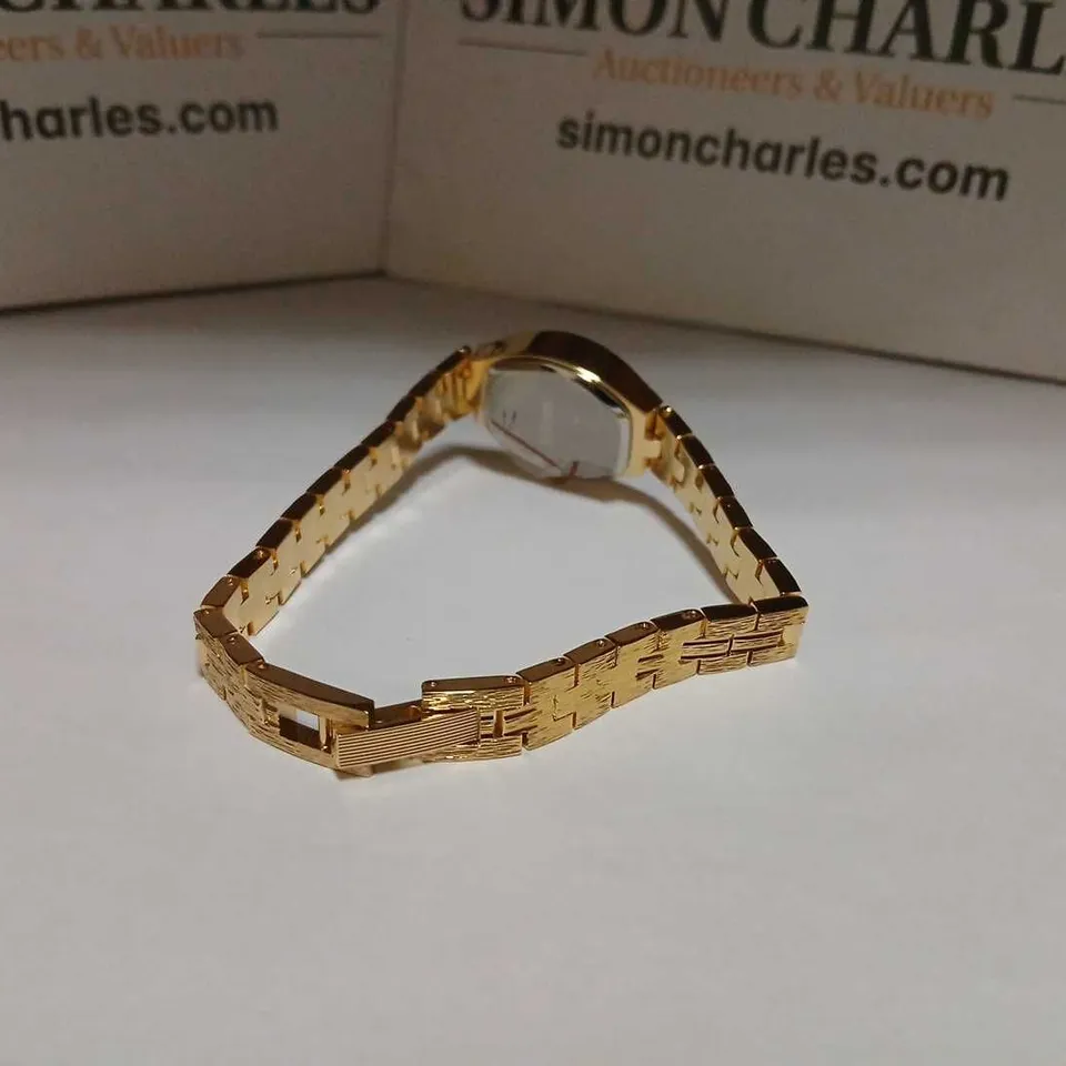 SEKONDA GOLD-TONE BRACELET WRISTWATCH – QUARTZ MOVEMENT 