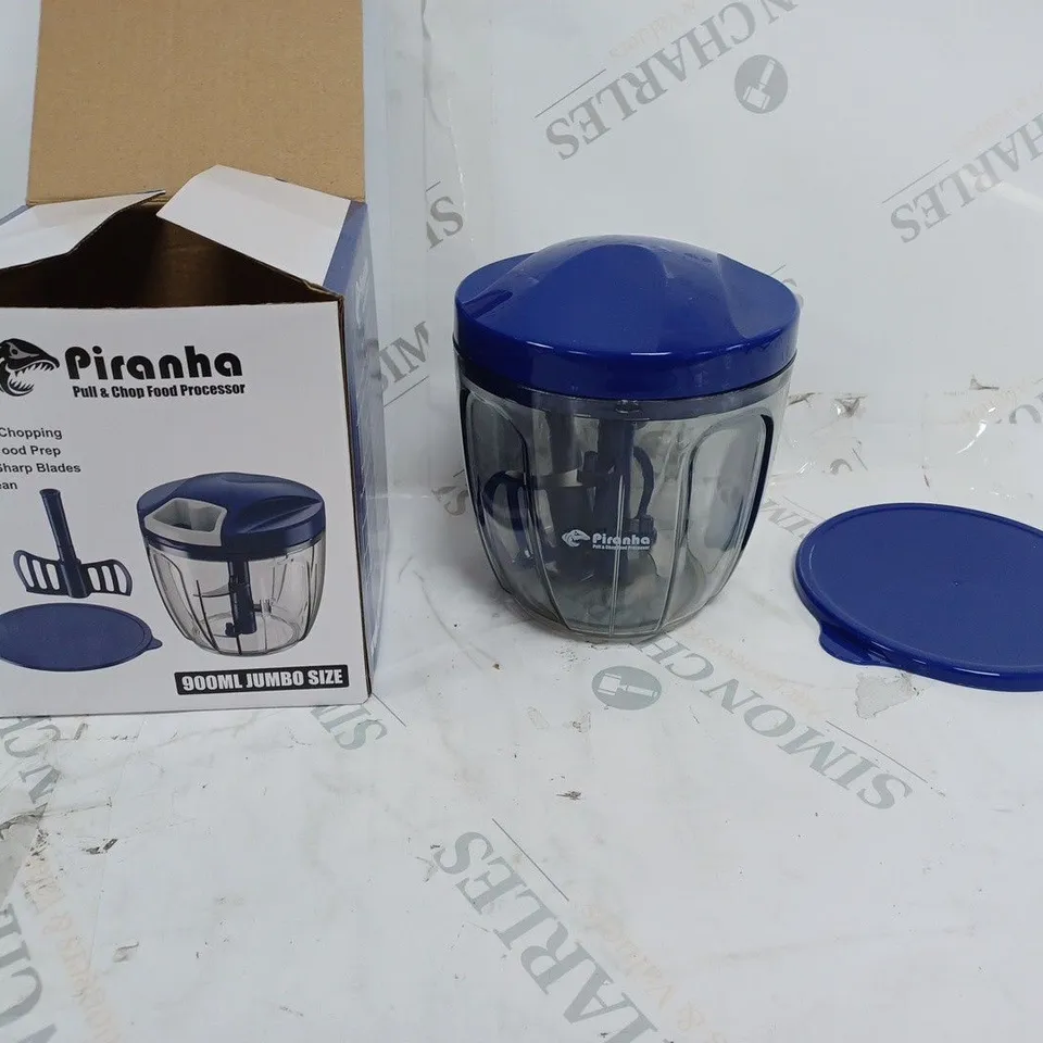 PIRANHA PULL & CHOP FOOD PROCESSOR X4