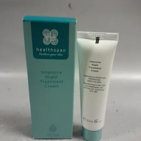 BOXED HEALTHSPAN INTENSIVE NIGHT TREATMENT CREAM - 30ML 