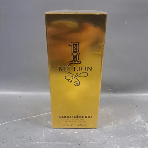 BOXED AND SEALED PACO RABANNE 1 MILLION EAU DE TOILETTE SPRAY 100ML