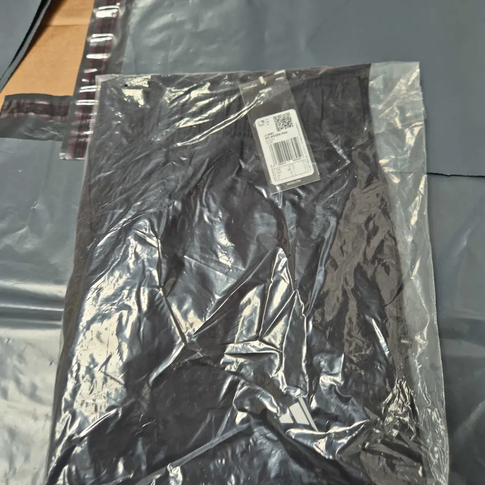 ADIDAS BLACK TRAINING PANTS – SEALED IN ORIGINAL PACKAGING - SIZE S