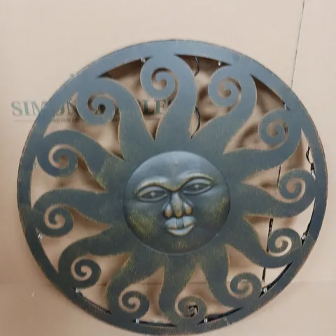 IN LIT WALL DECOR - CELESTIAL SUN