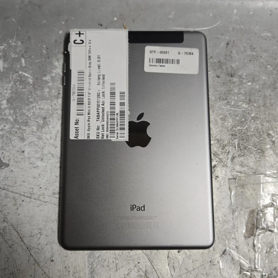 APPLE IPAD MINI 2 TABLET 