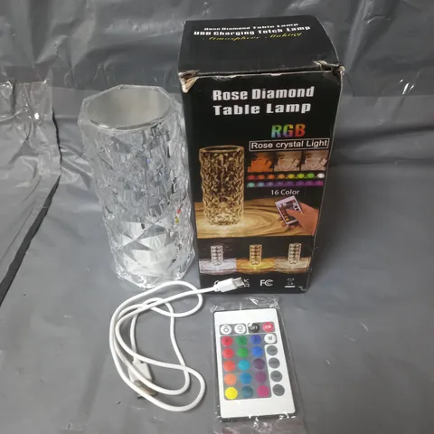 BOXED YL-100 RGB ROSE CRYSTAL LIGHT