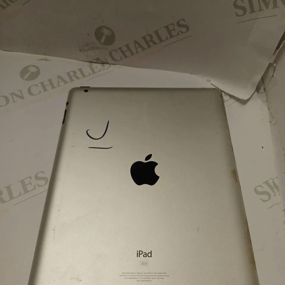 APPLE IPAD 32GB MODEL A1395