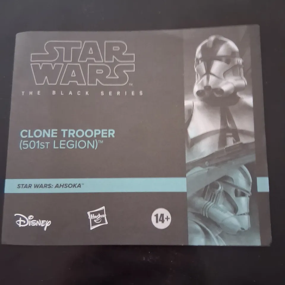 BOXED STAR WARS THE BLACKSERIES CLONE TROOPER 501ST LEGION PREMIUM ELECTRONIC HELMET