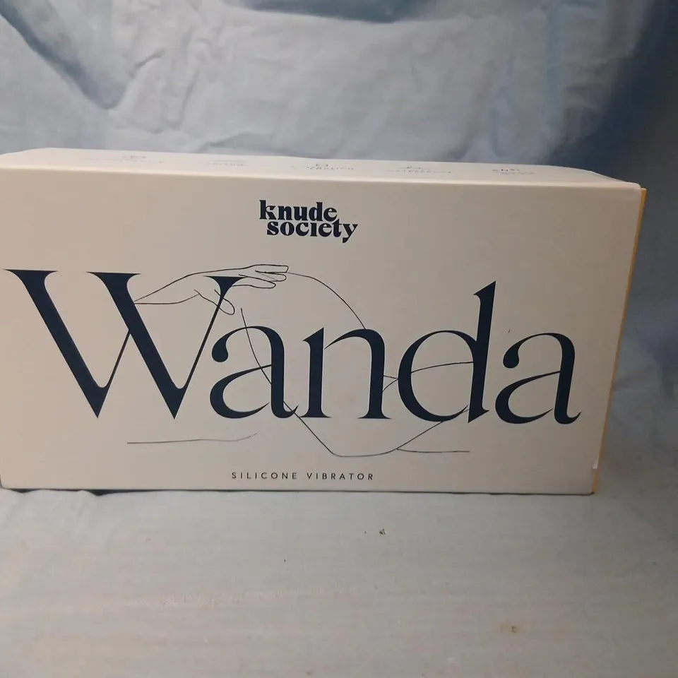 WANDA SILICONE VIBRATOR BY KNUDE SOCIETY – BOXED