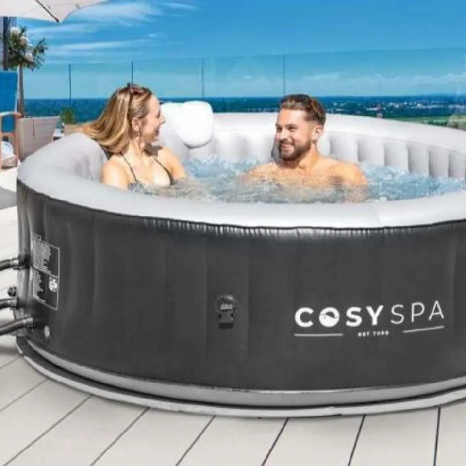 BOXED COSYSPA INFLATABLE HOT TUB 6 PEOPLE