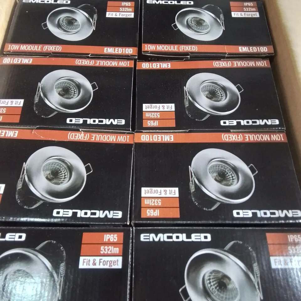 PALLET OF APPROXIMATELY 28 MULTI BOXES OF EMCOLED 10W MODULE (FIXED) EMLED10D - COLLECTION ONLY