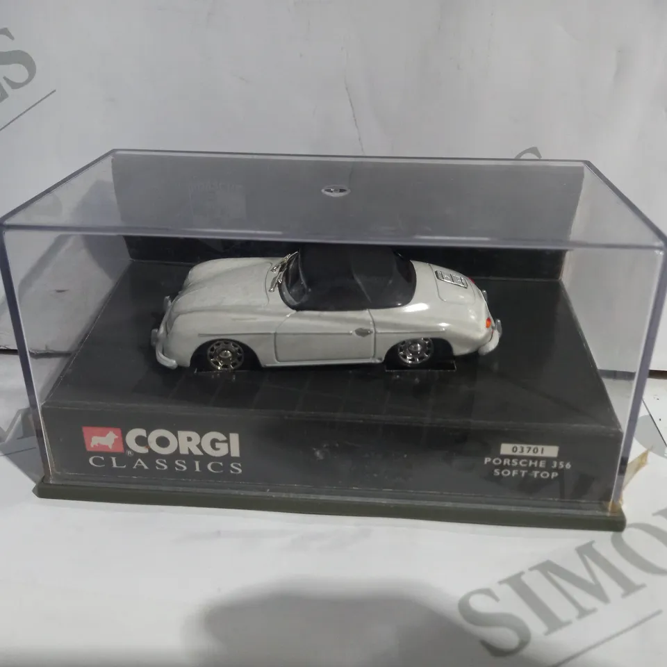 BOXED CORGE CLASSICS 03701 PORSCHE 356 SOFT TOP