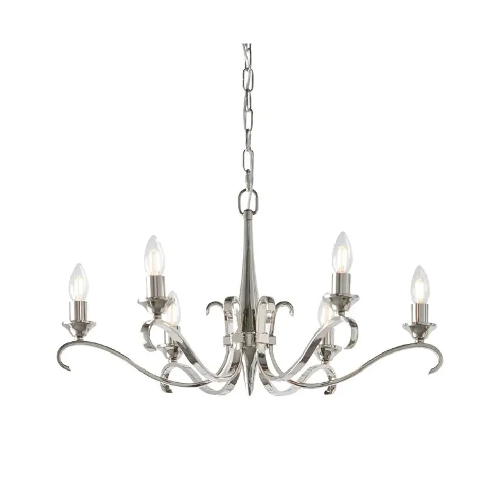 BOXED SIBDON 6-LIGHT CANDLE STYLE