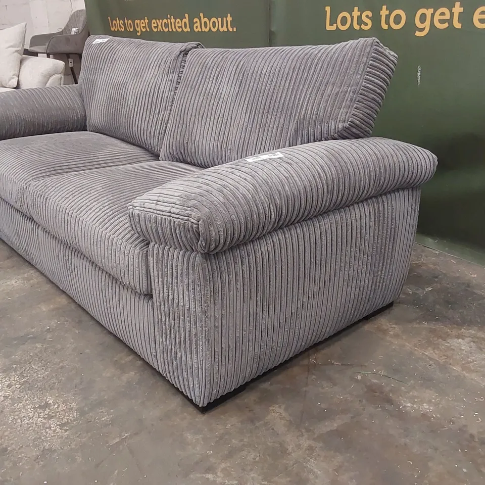 QUALITY DESIGNER 3 SEATER UPHOLSTERED SOFA 