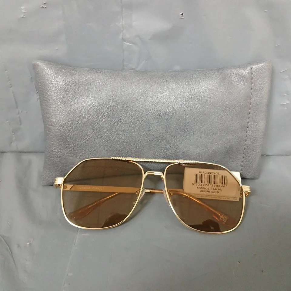 AIRE COSMOS BRIGHT GOLD SUNGLASSES
