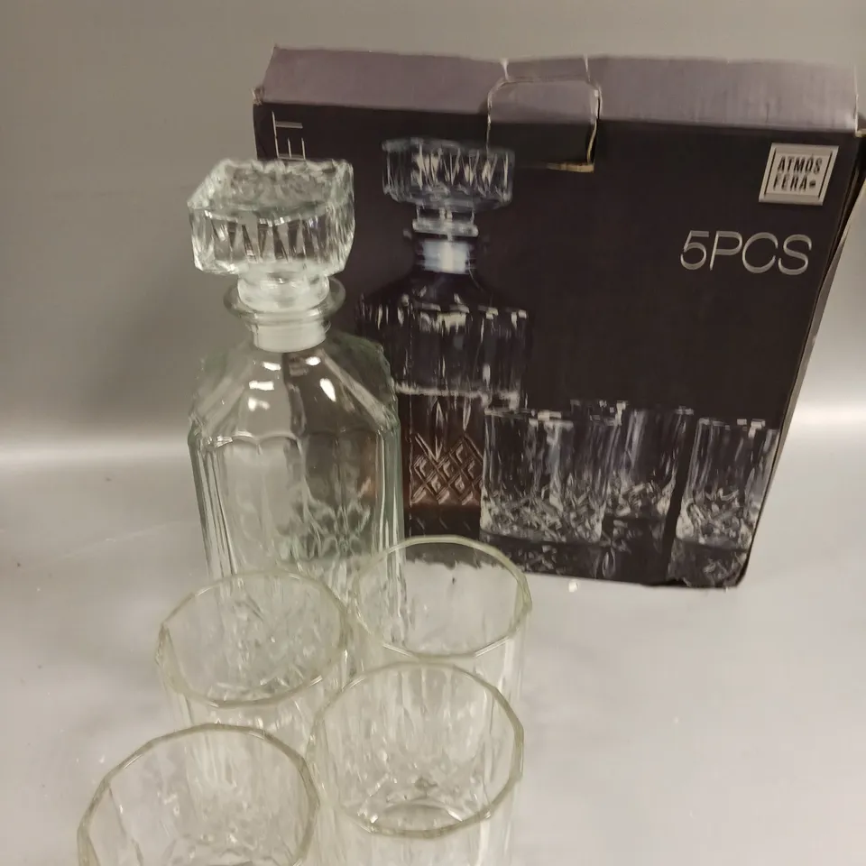 BOXED ATMOS FERA WHISKEY SET 
