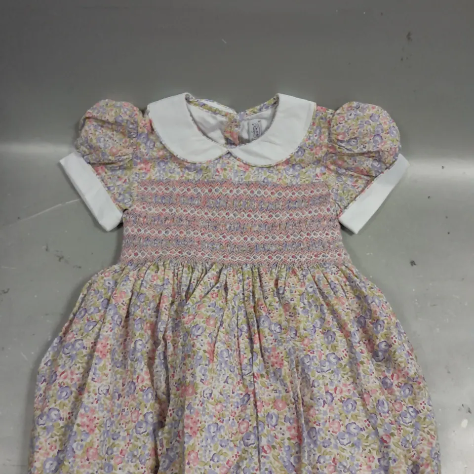 LAVENDER & LACE CHILDRENS FULL LENGTH FLORAL DRESS - SIZE UNSPECIFIED